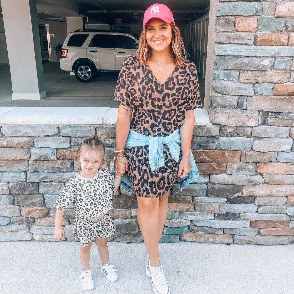 Leopard shirt dress 🖤